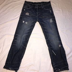 Men’s Affliction bootcut jeans